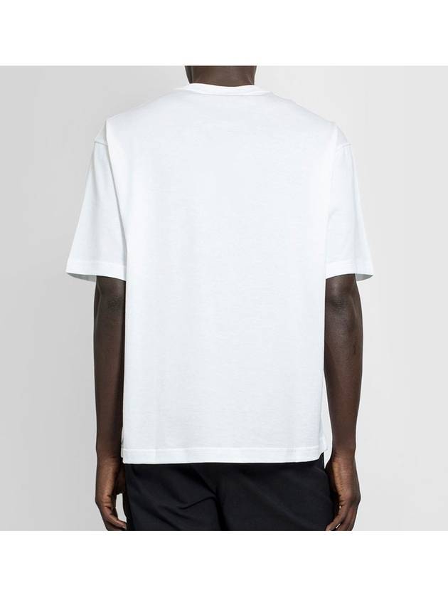 Face Patch Short Sleeve T-Shirt White - ACNE STUDIOS - BALAAN 7