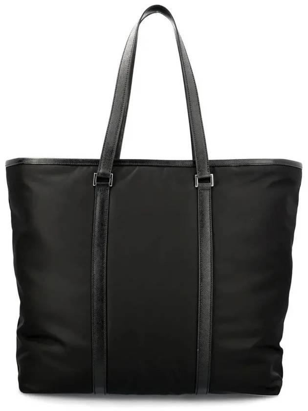 Re-Nylon Saffiano Tote Bag Black - PRADA - BALAAN 4