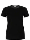 Cotton Logo Patch Short Sleeve T-Shirt Black - MONCLER - BALAAN 2