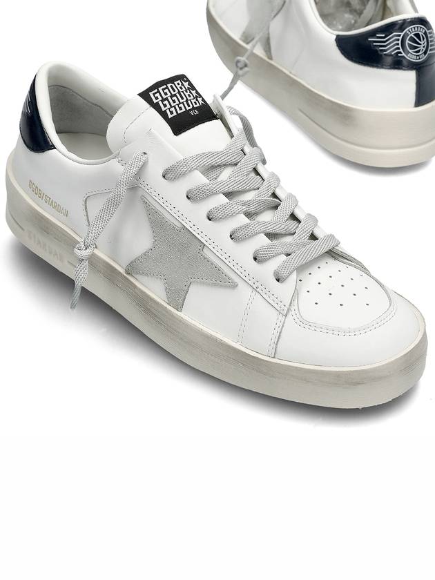 Stardan Black Tab Low Top Sneakers White - GOLDEN GOOSE - BALAAN 2