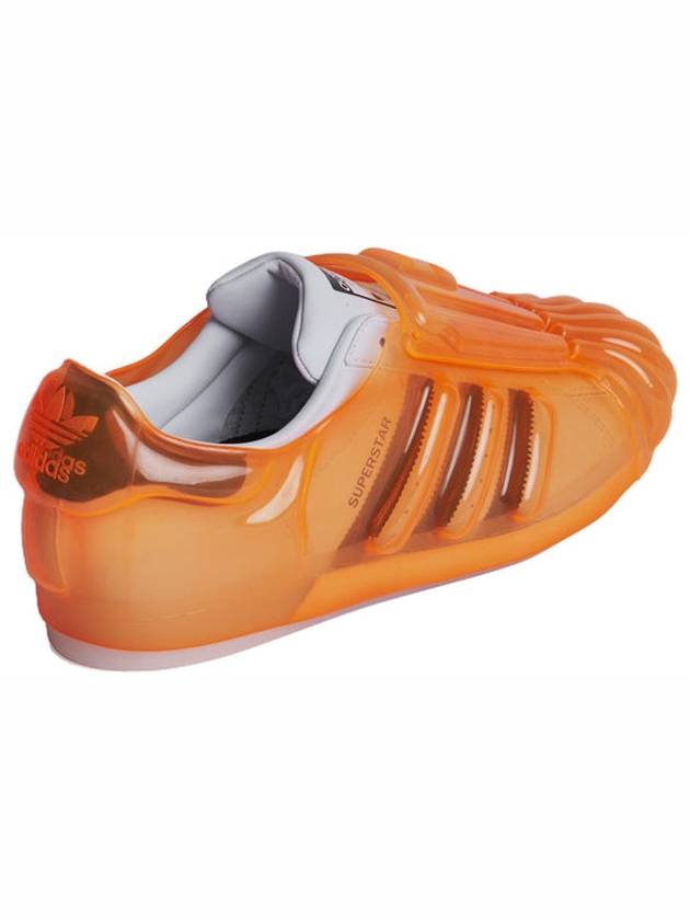 Superstar Bubble Low Top Sneakers Orange White - ADIDAS - BALAAN 6