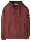 Signature Logo Patch Hoodie Chestnut Brown - STONE ISLAND - BALAAN 2