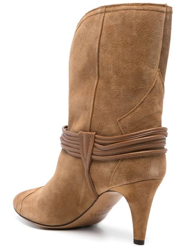 Isabel Marant Boots Leather Brown - ISABEL MARANT - BALAAN 4