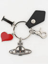 ORB Love Key Holder Black - VIVIENNE WESTWOOD - BALAAN 4