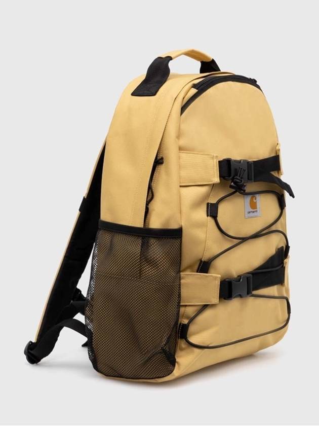 Kickflip Recycled Polyester Canvas Backpack Yellow - CARHARTT WIP - BALAAN 3