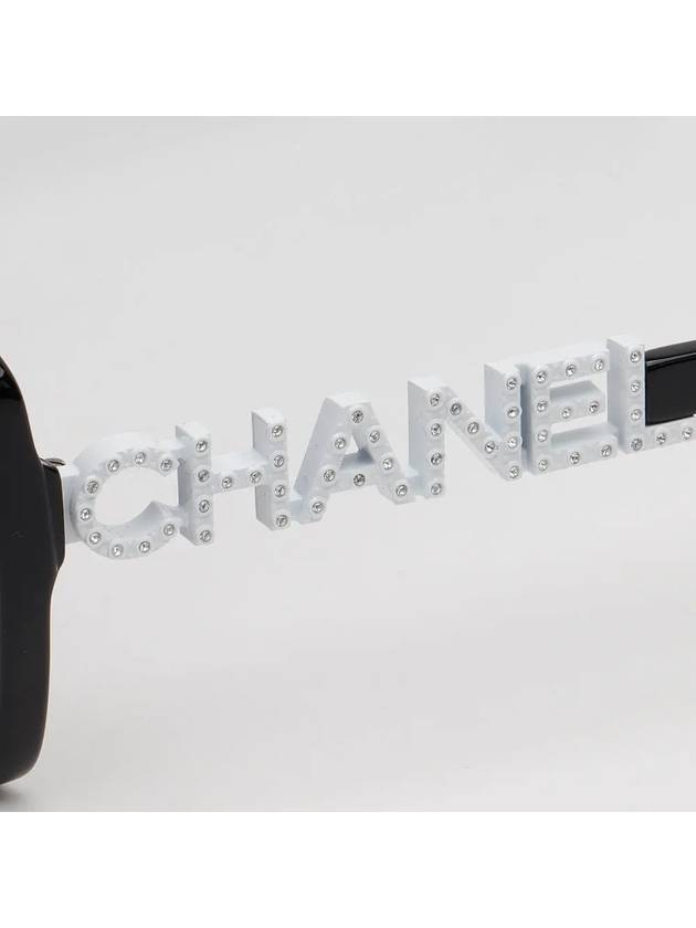 Eyewear Logo Square Sunglasses Black - CHANEL - BALAAN 6