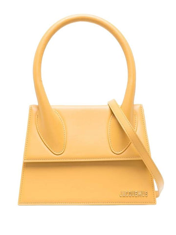 Le Grand Chiquito Tote Bag Dark Yellow - JACQUEMUS - BALAAN.