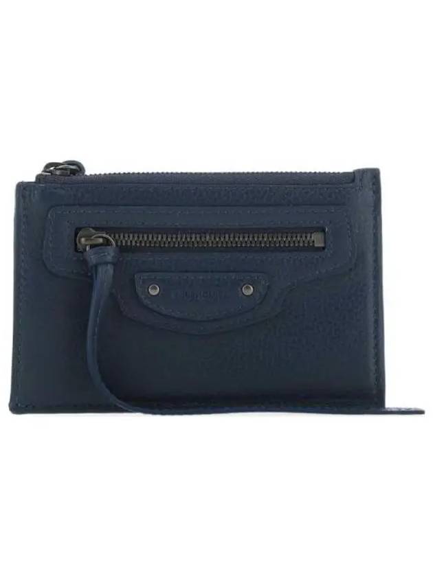 Neo Classic Zipper Card Wallet Navy - BALENCIAGA - BALAAN 2