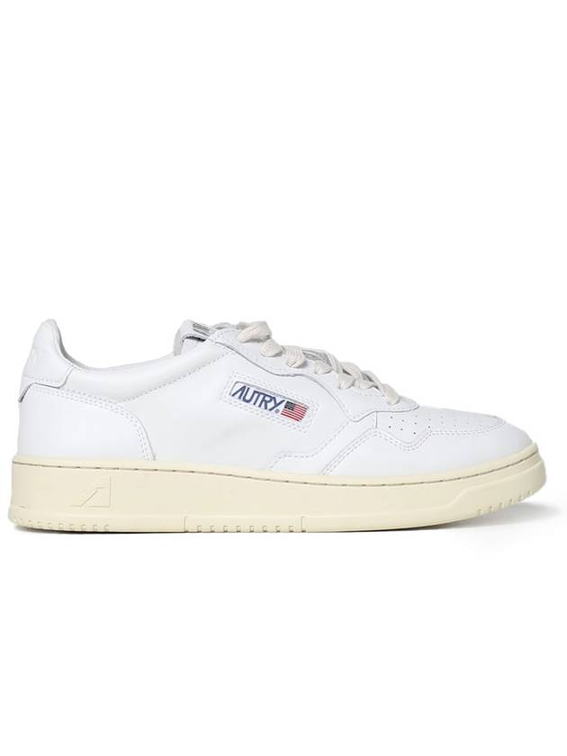 Medalist Leather Low Top Sneakers White - AUTRY - BALAAN 2