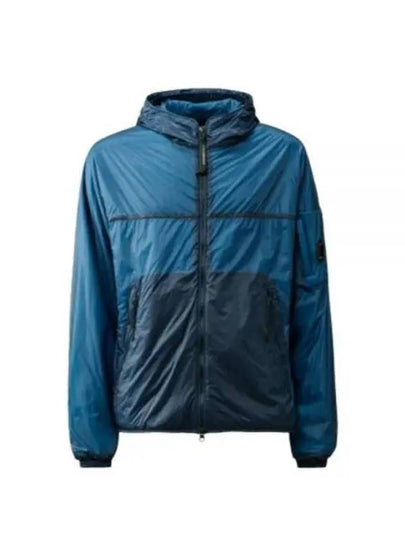 Nada Shell Hooded Jacket Blue - CP COMPANY - BALAAN 2