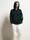 F Logo Round Wool Knit Top Navy - FFEFF STUDIO - BALAAN 1