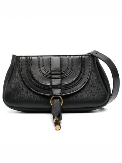 Marcie Small Shoulder Bag Black - CHLOE - BALAAN 2