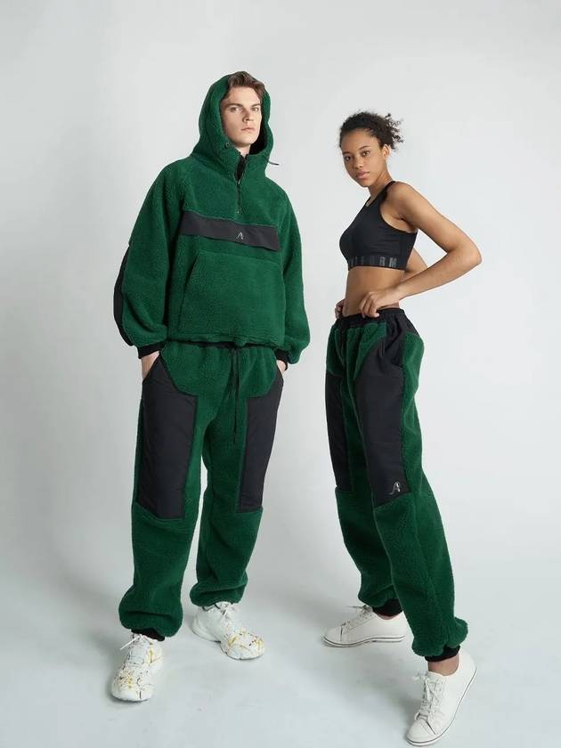 Shearing Track Pants Green - ATHPLATFORM - BALAAN 4