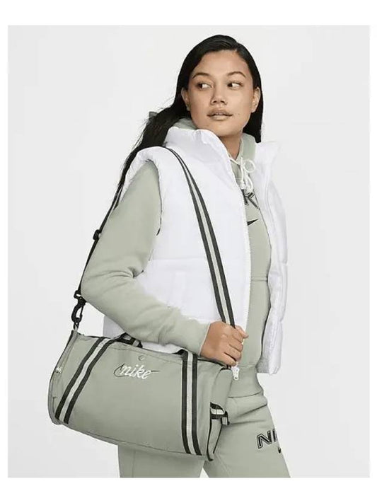 Heritage Retro Duffel Bag 13L Jade Horizon Vintage Green Summit White DR6261 370 700254 - NIKE - BALAAN 1