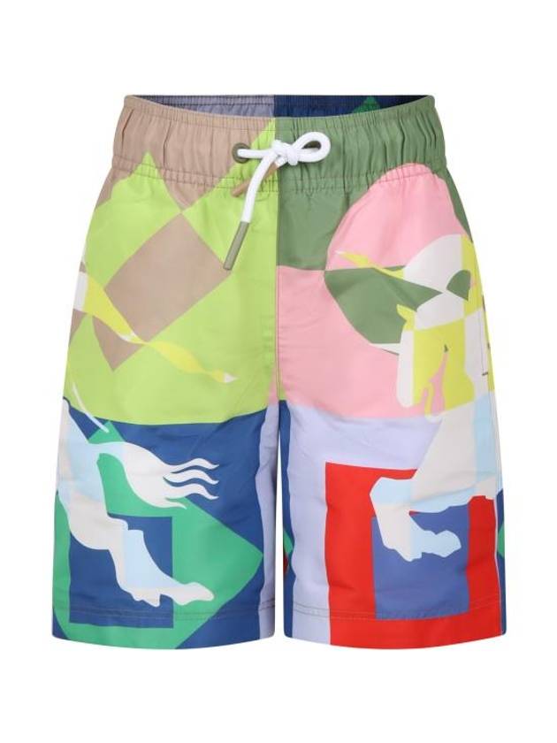 Kids Equestrian Knight Bermuda Shorts - BURBERRY - BALAAN 1