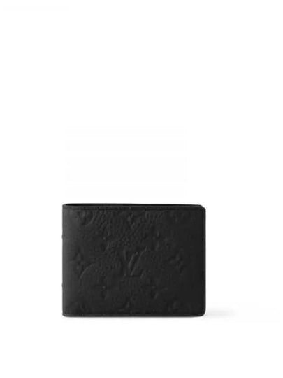 Men's Multiple Taurillon Monogram Half Wallet Black - LOUIS VUITTON - BALAAN 2