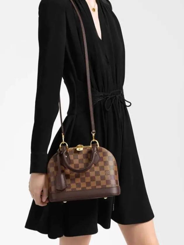 Alma BB Damier Tote Bag Brown - LOUIS VUITTON - BALAAN 7