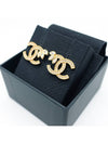 CC logo leaf earrings gold - CHANEL - BALAAN 3