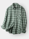 Forest Memory Check Shirt Green - INDUST - BALAAN 7