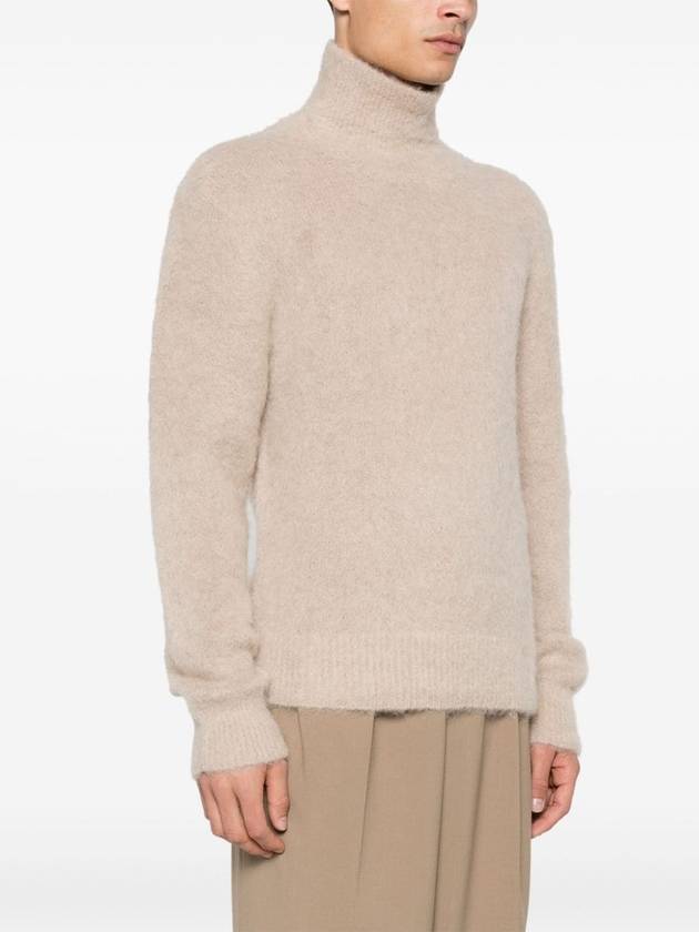 Ami Paris Sweaters Beige - AMI - BALAAN 3