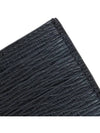 Ganzio Pebble 3-Fold Card Wallet Black - SALVATORE FERRAGAMO - BALAAN.