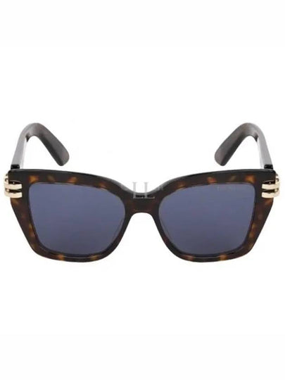 Shiny Gradient Square Sunglasses Black - DIOR - BALAAN 2