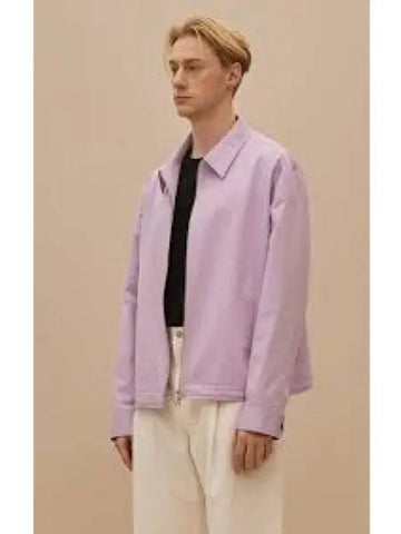 Technical shirt jacket mauve JSMU601034MU391900516SS22 1240917 - JIL SANDER - BALAAN 1