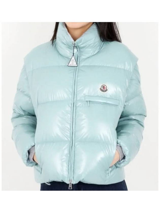 Women s short down vest jacket 1A00004 59607 76R - MONCLER - BALAAN 1