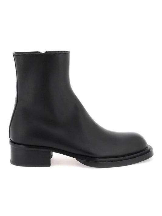 cuban stack boots - ALEXANDER MCQUEEN - BALAAN 1