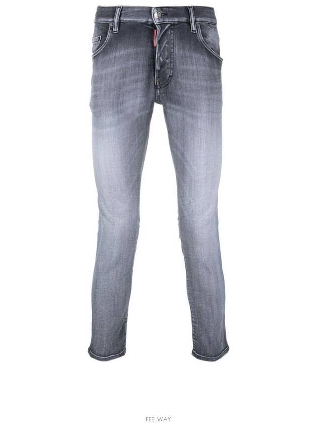 Denim Straight Pants S71LB1339 S30503900 - DSQUARED2 - BALAAN 6