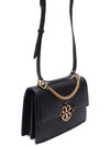 Miller Chain Tote Mini Bag Black - TORY BURCH - BALAAN 4