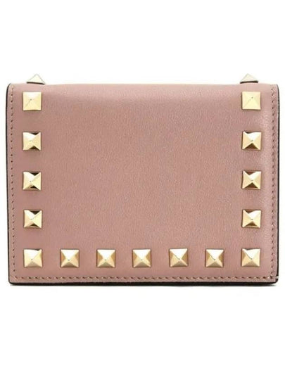 Garavani Rockstud Half Wallet QW1P0P39BOL P45 - VALENTINO - BALAAN 2