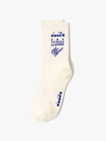 Diadora Alfa Romeo Logo Quarter Socks IVORY - DIADORA - BALAAN 1