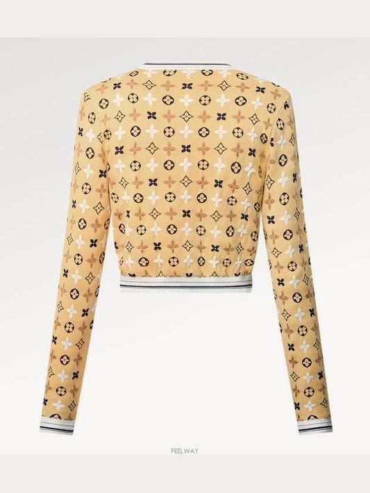 1AFZOF NEW Monogram Kaleidoscope Cardigan - LOUIS VUITTON - BALAAN 2