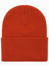 logo patch knit beanie I020222 0ETXX - CARHARTT - BALAAN 3