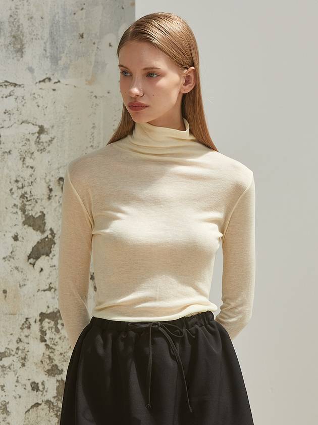 BASIC TURTLENECK TOP YELLOW - ANOETIC - BALAAN 2