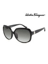 Eyewear Rectangular Sunglasses Grey Black - SALVATORE FERRAGAMO - BALAAN 2