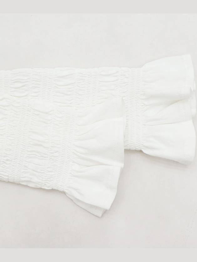 Merlette white frill blouse - MERLETTE - BALAAN 5