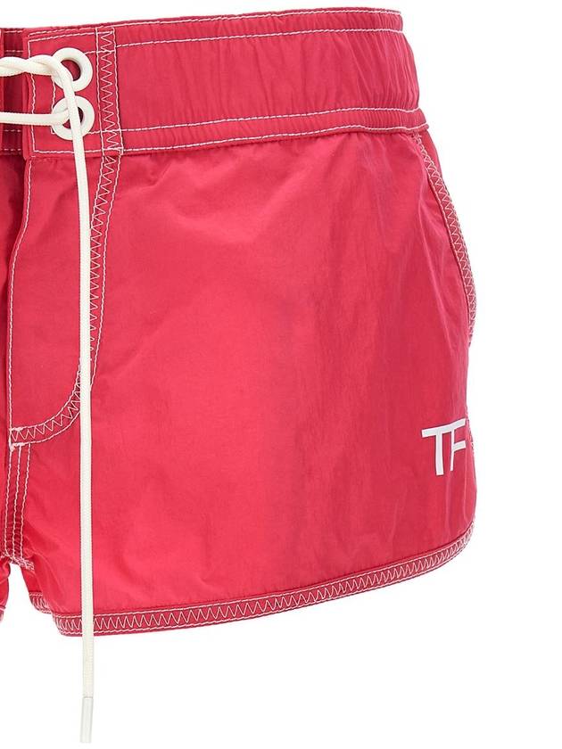 Tom Ford Logo Nylon Shorts - TOM FORD - BALAAN 3