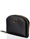 30 Montaigne Avenue Small Coin Purse Black - DIOR - BALAAN 3