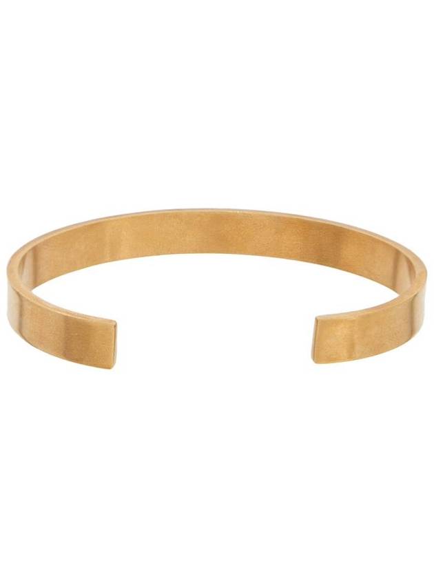 Ingraving Logo Cuff Bracelet Gold - MAISON MARGIELA - BALAAN 3