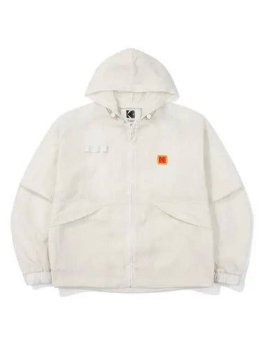 KODAK TRIP HOODED JACKET WOMEN IVORY - KODO - BALAAN 1