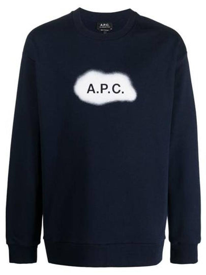 Alastor Logo Sweatshirt Navy - A.P.C. - BALAAN 2