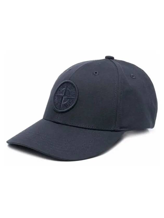 Wrap 6 Panel Ball Cap Navy - STONE ISLAND - BALAAN.