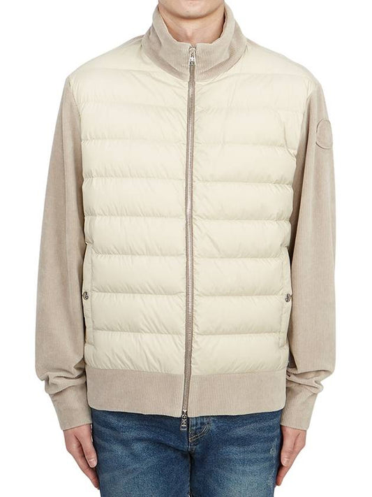 Men's padded zipup cardigan 8G00083 595HA 910 - MONCLER - BALAAN 1