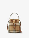 Check Bucket Bag Beige - BURBERRY - BALAAN 2