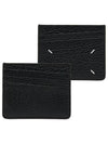 Four Stitch Card Wallet Black - MAISON MARGIELA - BALAAN 3