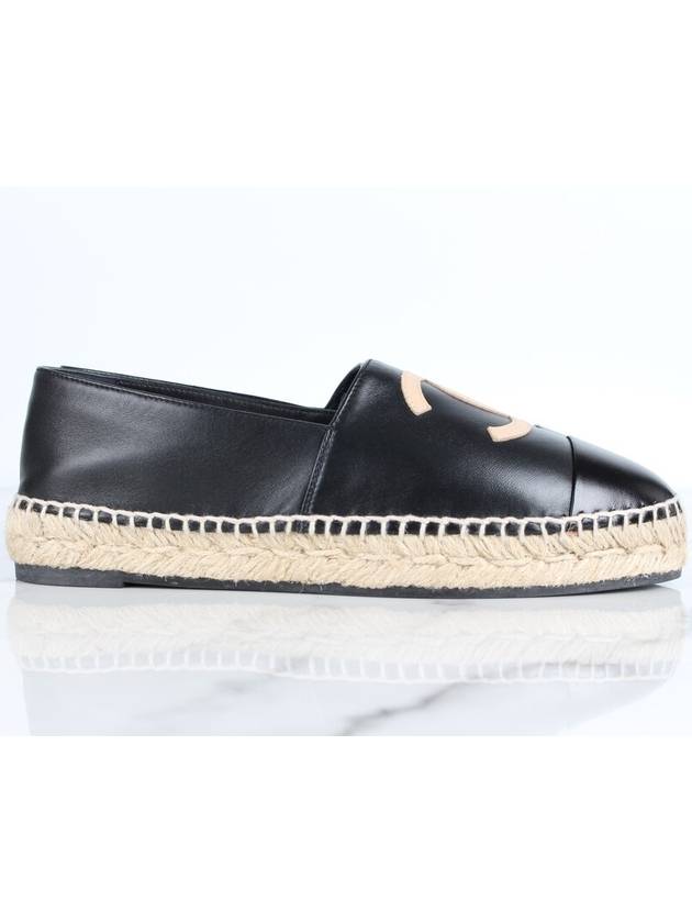 cc logo espadrille 38 - CHANEL - BALAAN 6