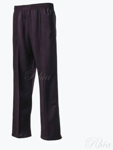 narrow track pants poly smooth Dk purple PU274 - NEEDLES - BALAAN 1