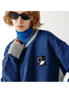 Unisex BXMXMTM Door Box Sweatshirt Mix Navy - CHANCE'S NOI - BALAAN 7